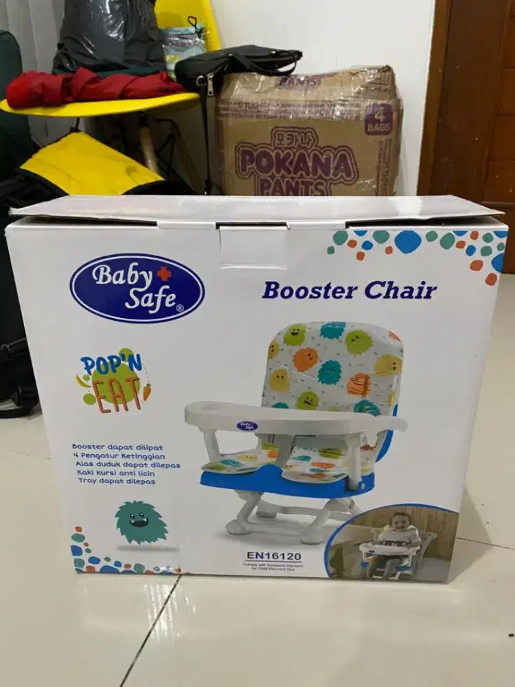 Kursi Makan Booster Seat Babysafe