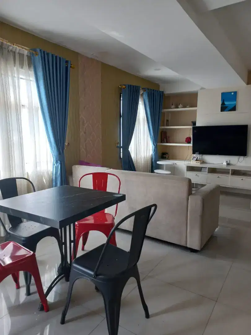 jual cepat termurah apartemen grand asia afrika GAA 3BR furnished