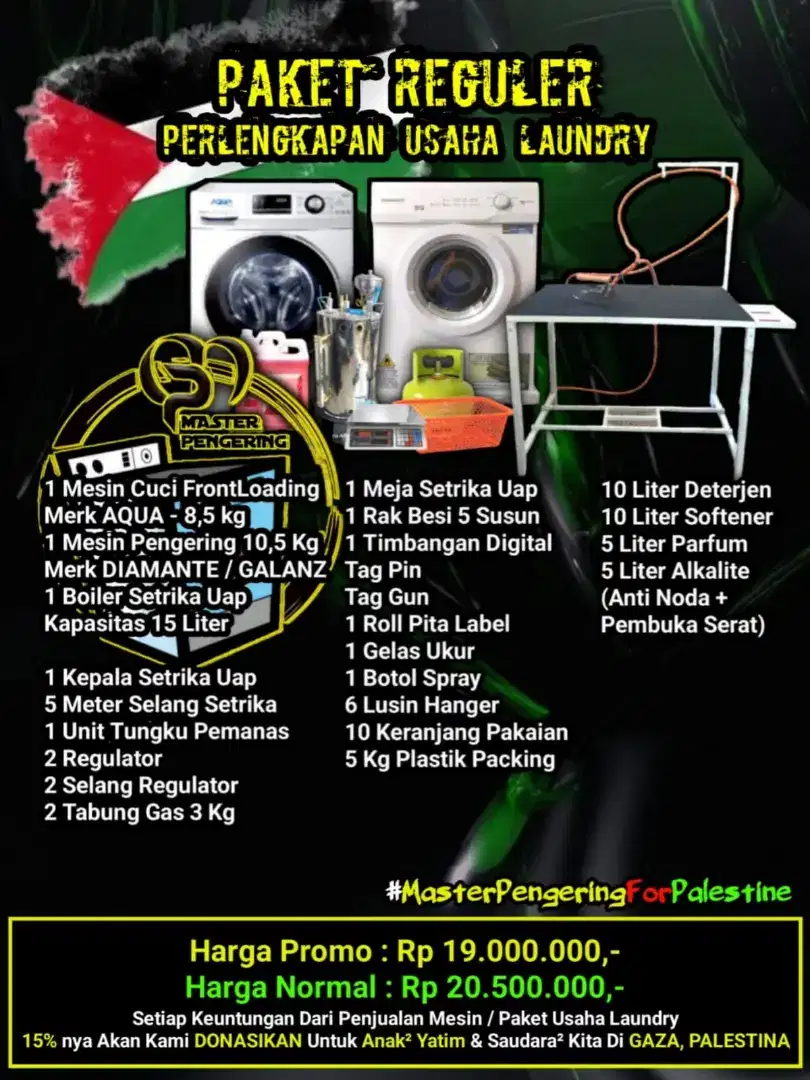 Paket Usaha Laundry Pemula