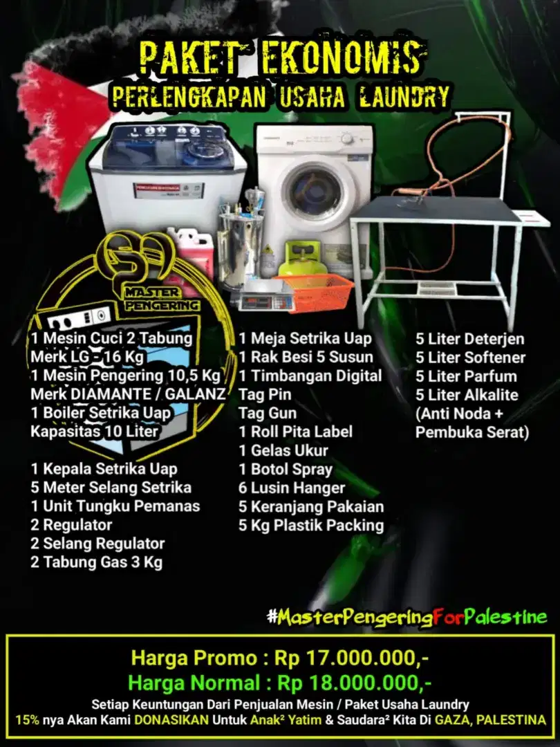 Paket Usaha Laundy Pemula
