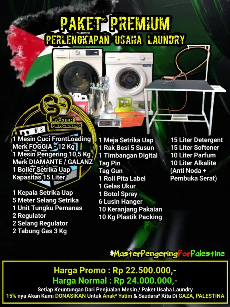 Paket Usaha Laundry Pemula