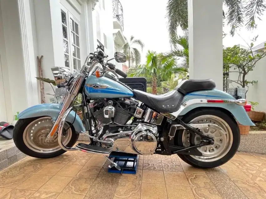 HD Softail Fatboy 2007 Sky Blue FULL PAPER