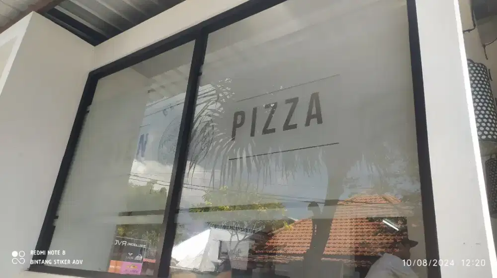 Stiker sunblast garis2 reader motor bambu, bunga2 kotak2 & kaca film