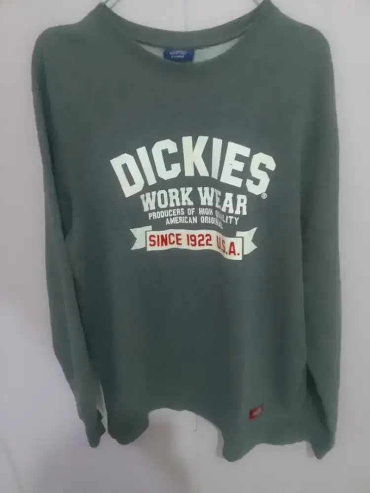 Dikies warna pekat sweater hodie dikies cek murah