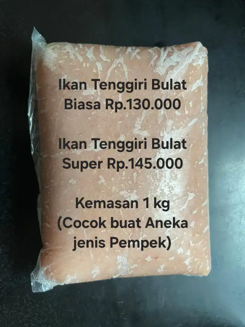 Dijual Aneka ikan giling berkualitas !!!