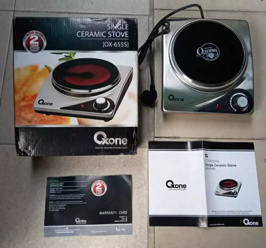 OXONE OX-655S Kompor Listrik Single Ceramic