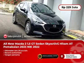 [LOW KM] Mazda 2 Mazda2 1.5 GT Sedan SkyactivG Hitam AT 2022/2023