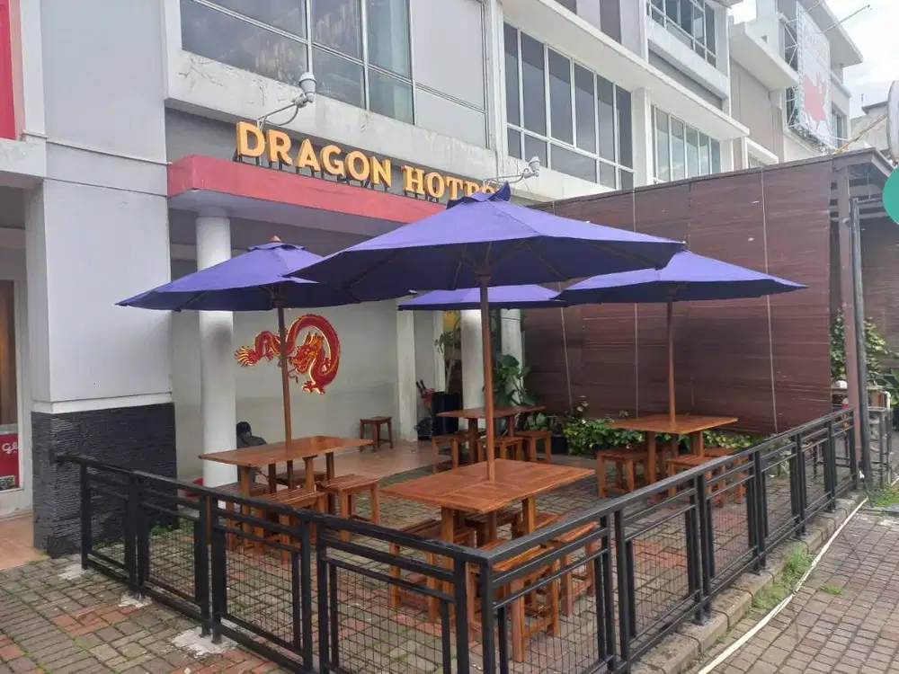 JUAL MEJA PAYUNG OUTDOOR / CAFE- GRADE A Harga Termurah!