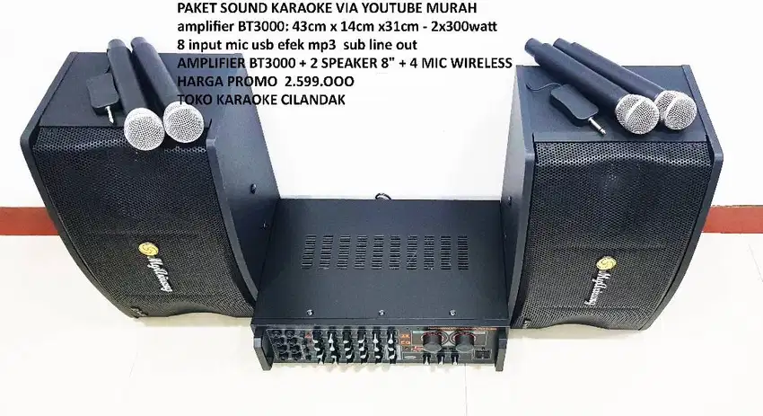 paket karaoke dan sound meting pengajian dan kantor