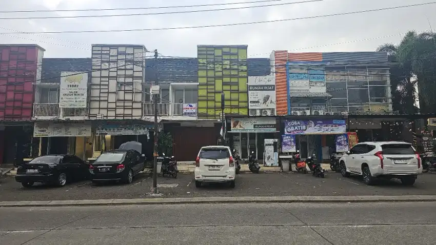 NEGO SAMPAI JADI. 2 Ruko Bersebelahan.Peluang utk Kafe/KFC/Alfamart