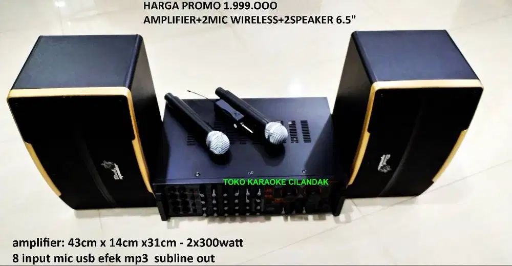 paket sound termurah karaoke rumahan