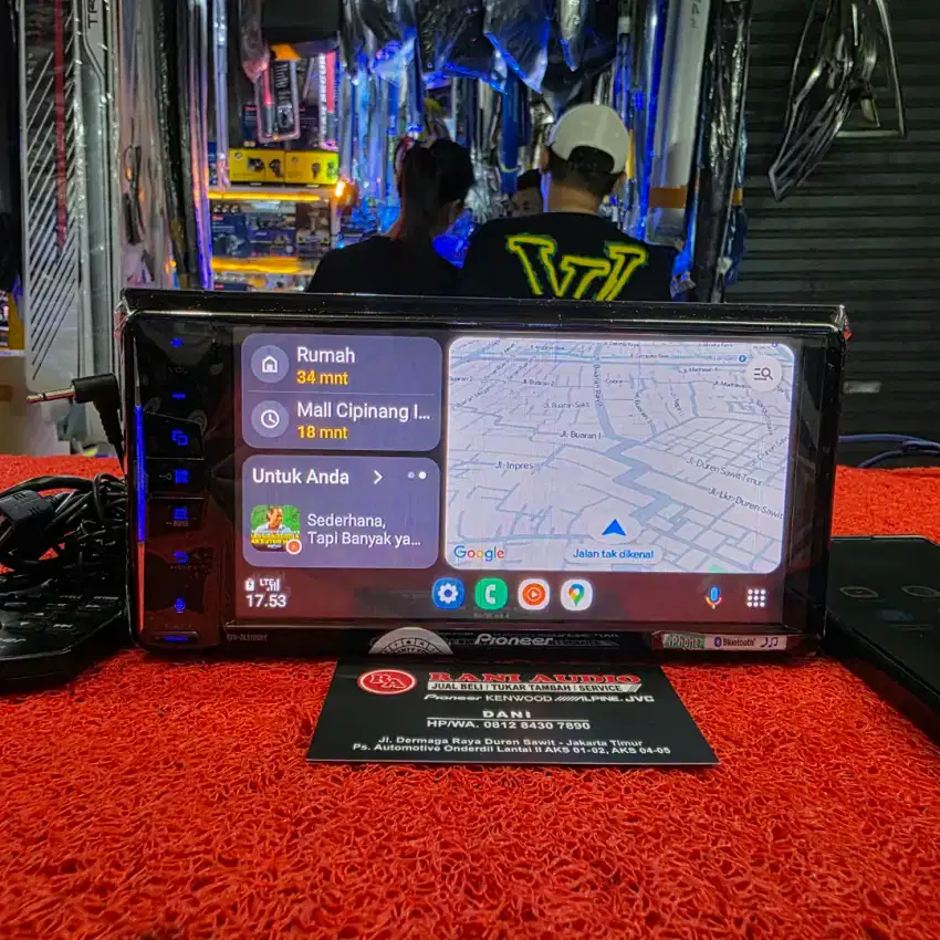 Head Unit Pioneer AVH-ZL5150BT Carplay Android Auto For Toyota Xpander