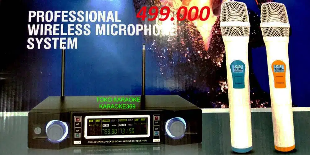 mic wirelesss obral suara bagus