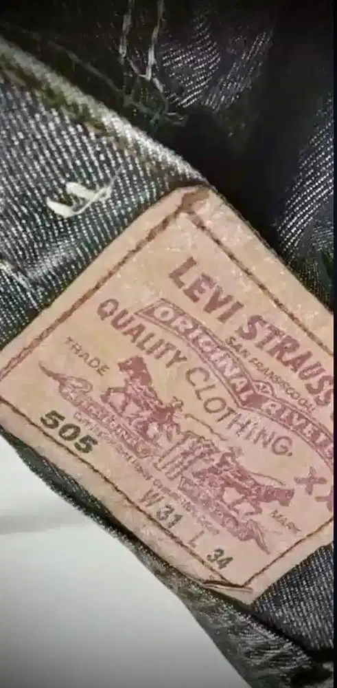 Levis 505 W31 L34
