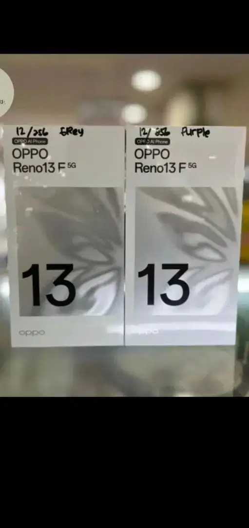 Kredit HP apa aja dr rumah,ACC baru ketoko,Oppo Reno 13F 5G Ram 12/256