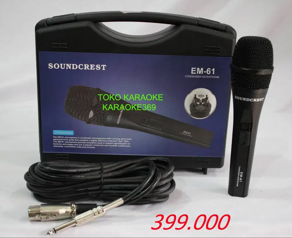 mic kabel kondenser kualitas bagus