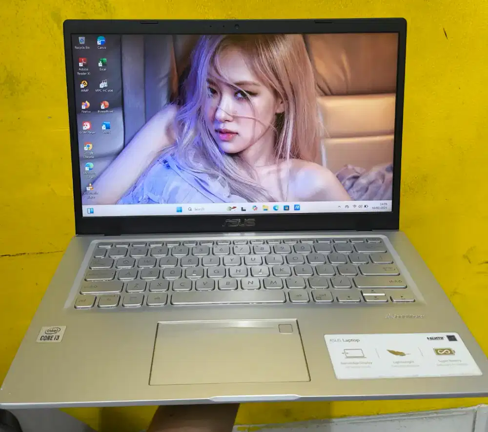 ASUS Vivobook X415JAB Intel Core i3 Gen 10 RAM 4GB SSD 256GB