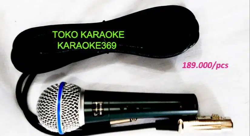 mic kabel beta 58 kualitas baguskabel 5m