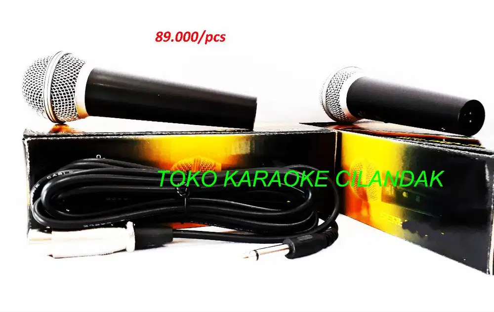 mic kabel murah 89ribu lengkap kabel