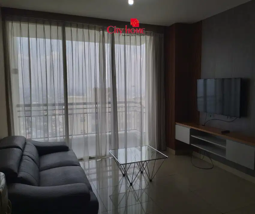 Disewakan Apartemen Central Park Residences, 2+1BR Furnish Luas 82,5m2
