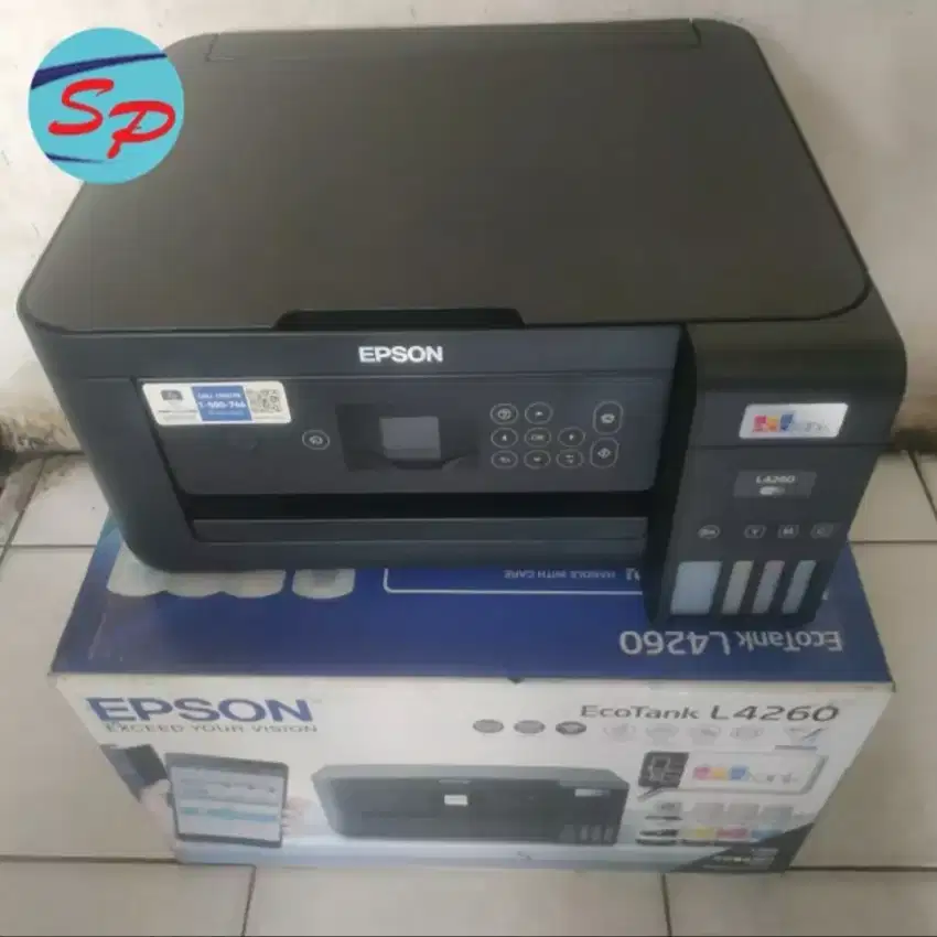 Printer Epson L4260 Ecotank AutoDuplex Wifi Direct Kondisi Siap Pakai