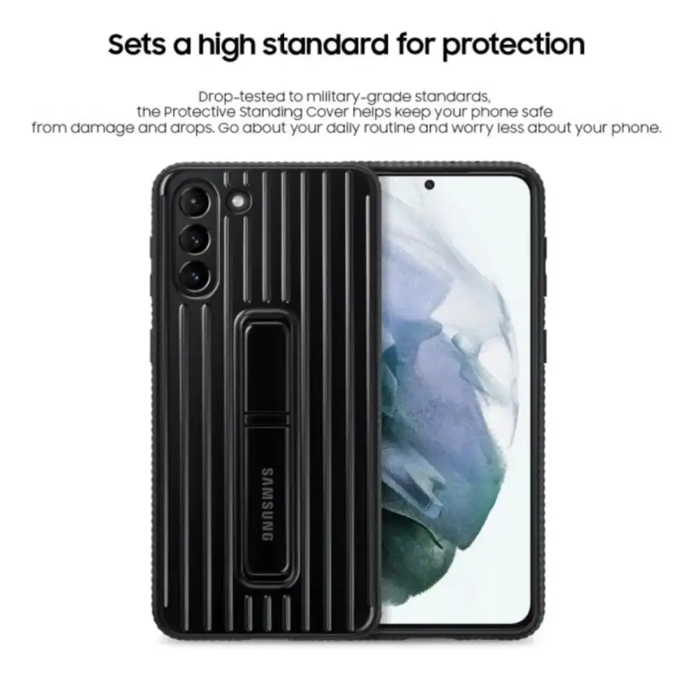 Protective Standing Cover Samsung S21+ Plus, New Original 100%