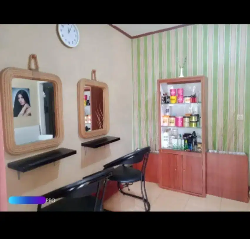Kaca dan Kursi salon 3 set