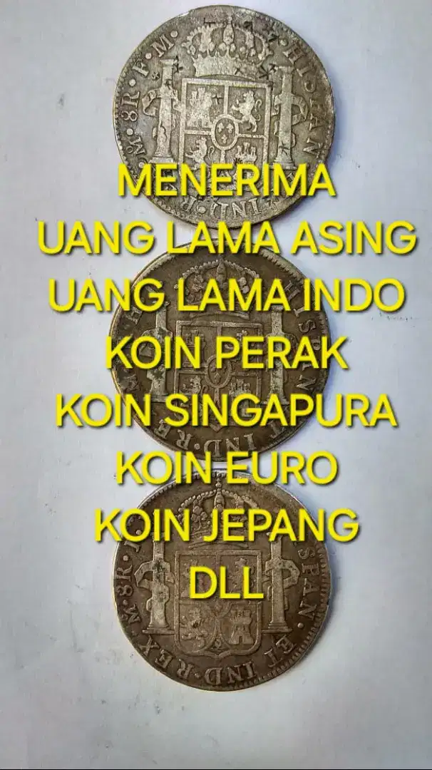 Menerima uang lama