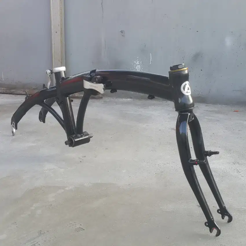 Frameset sepeda lipat 20 frame alloy