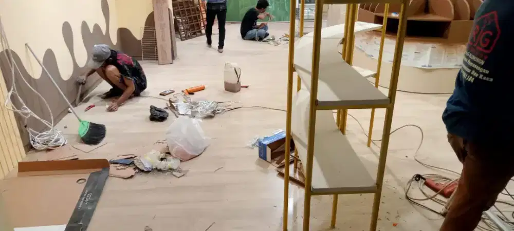 Jasa pasang vinyl lantai Bandung