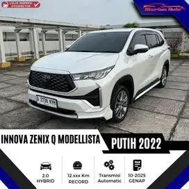 Toyota Innova Zenix Q Modellista 2.0L Hybrid At 2022 Km 12 Ribu Record