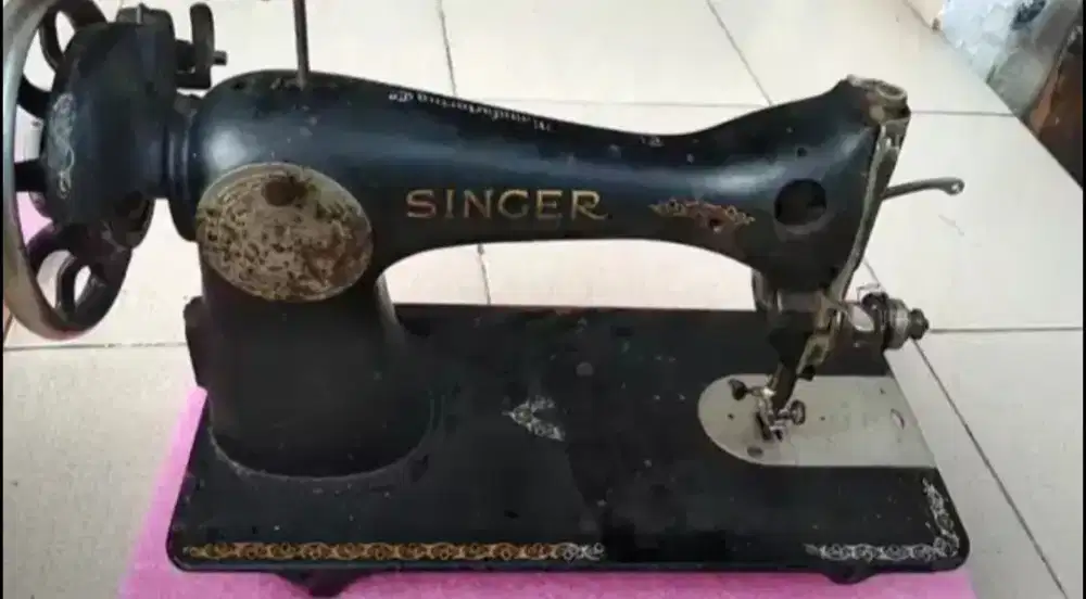 MESIN JAHIT SINGER LAMA TANPA LEMARI