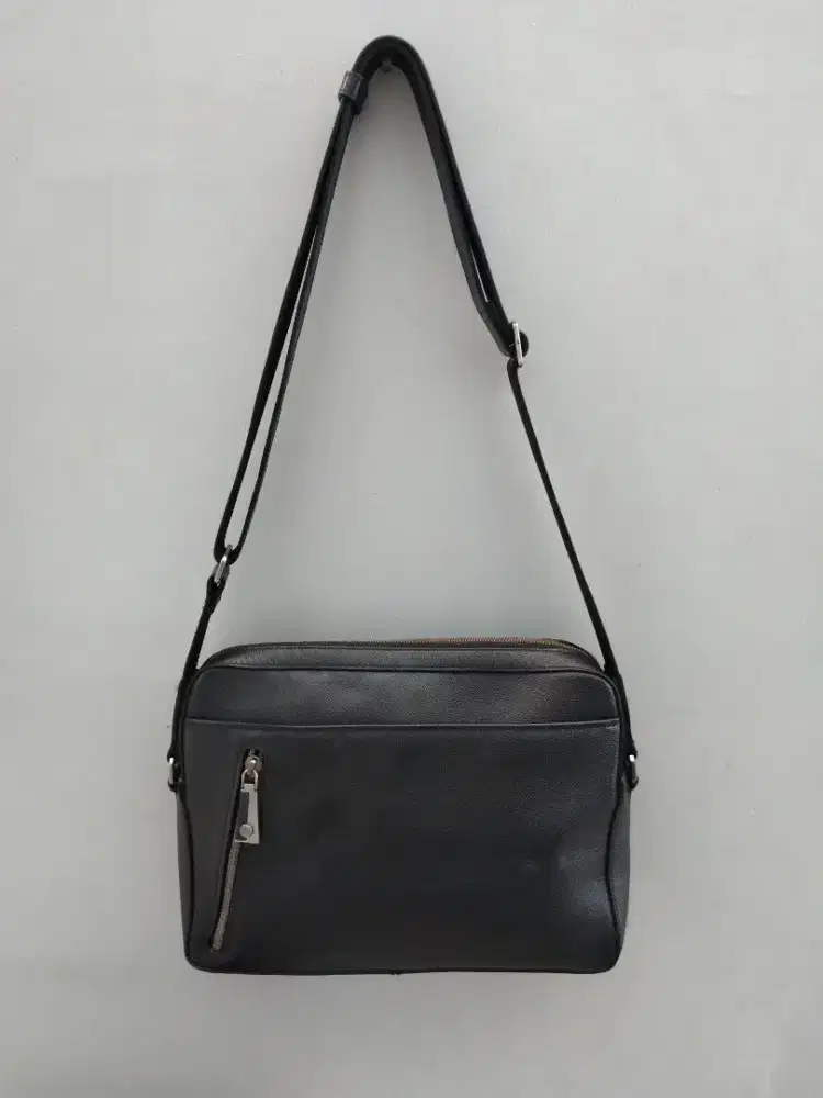 Braun buffel sling bag tas selempang pria