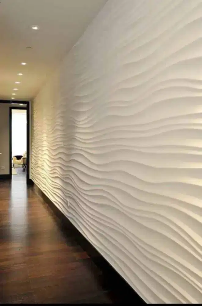 Wallpanel dinding beton hiasan pagar