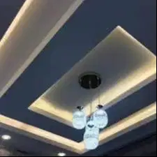 Pasang Khusus Plafon - Partisi Gypsum / PVC MEREK WIFON + Alumunium