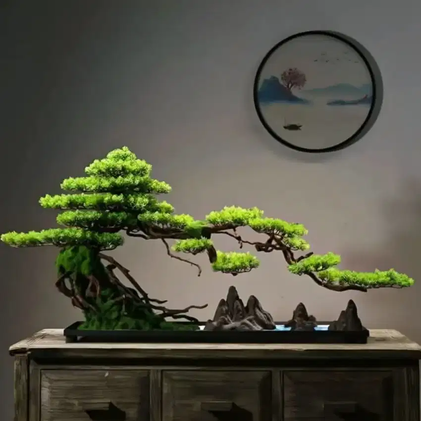 Aquarium.. bonsai artificial taman kering
