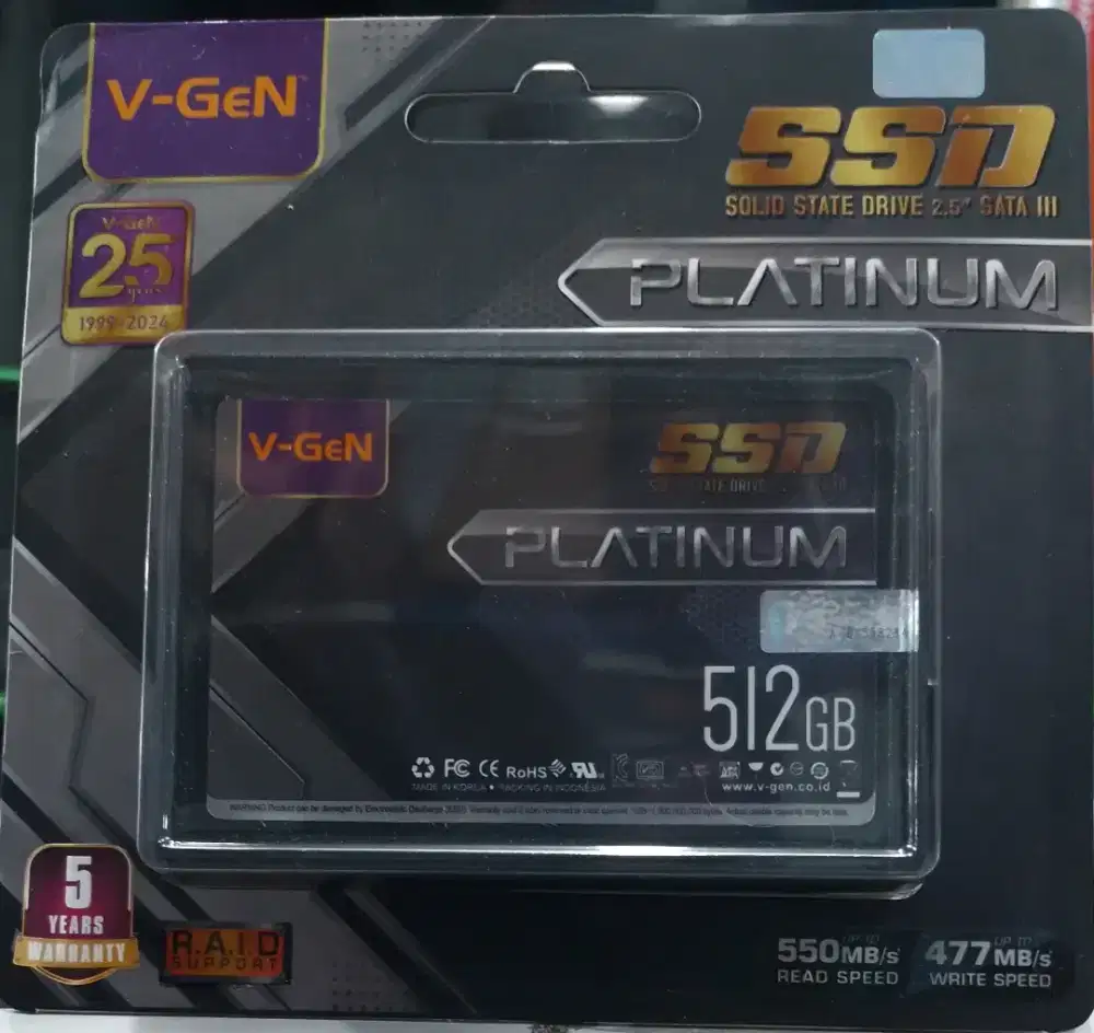 SSD 512G VGEN PLATINUM sata