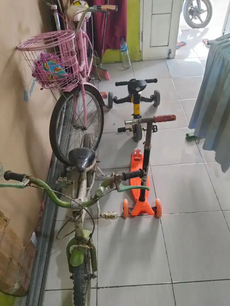 Di jual sepeda Paket 4 buah