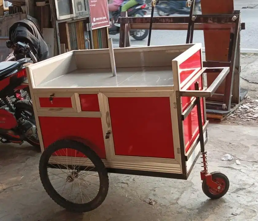 Gerobag dagang bekas