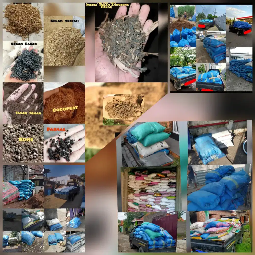 Media tanam pupuk uk sak 25kg & 50kg