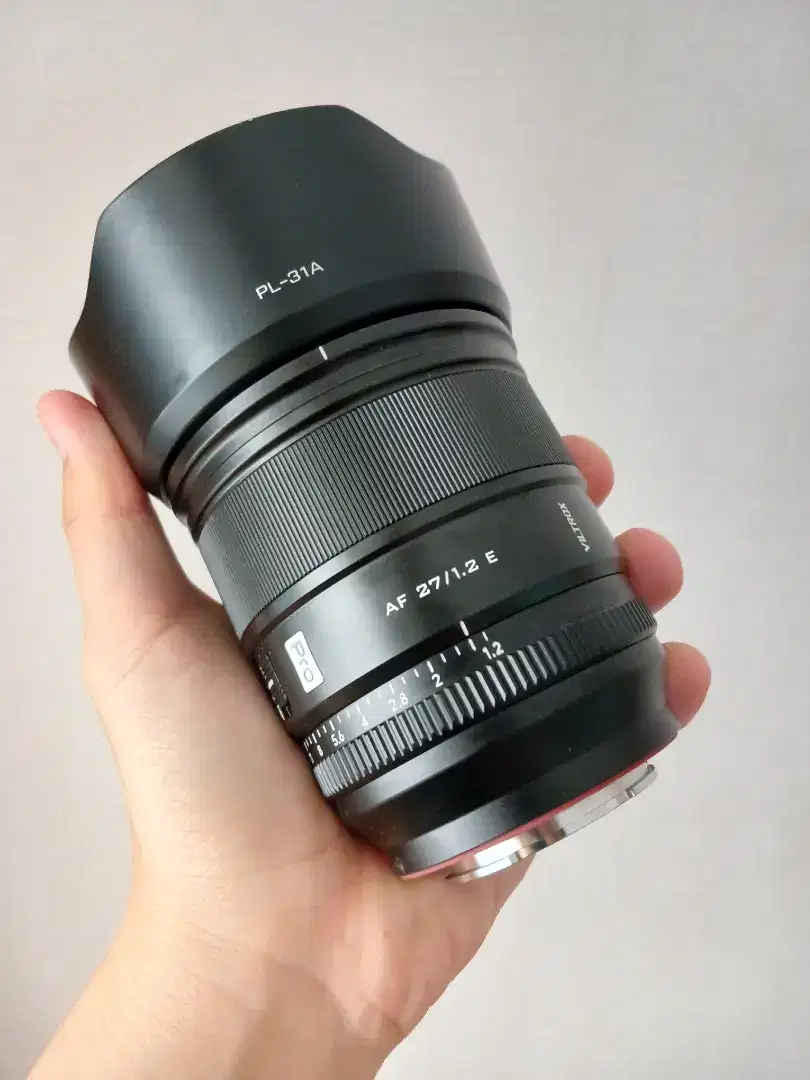 VILTROX SONY 27MM F1.2 PRO FULLSET MULUS GARANSI