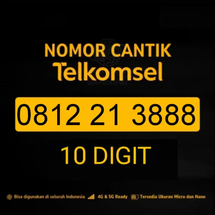 Nomor cantik simpati telkomsel 10 digit 888