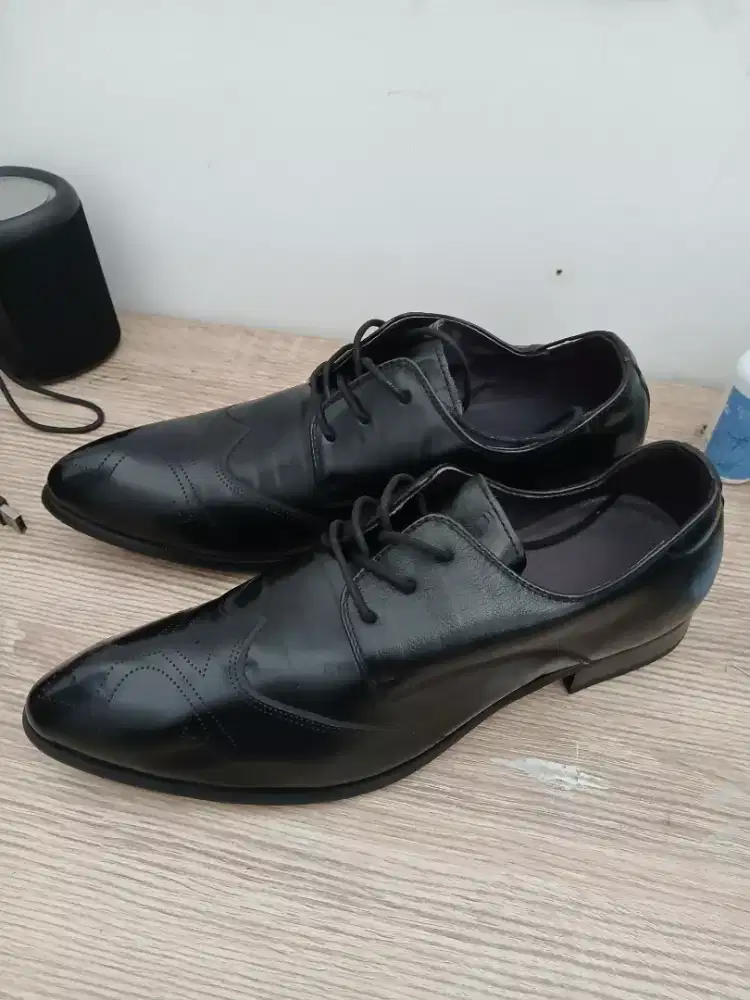 Sepatu kantor Kulit asli