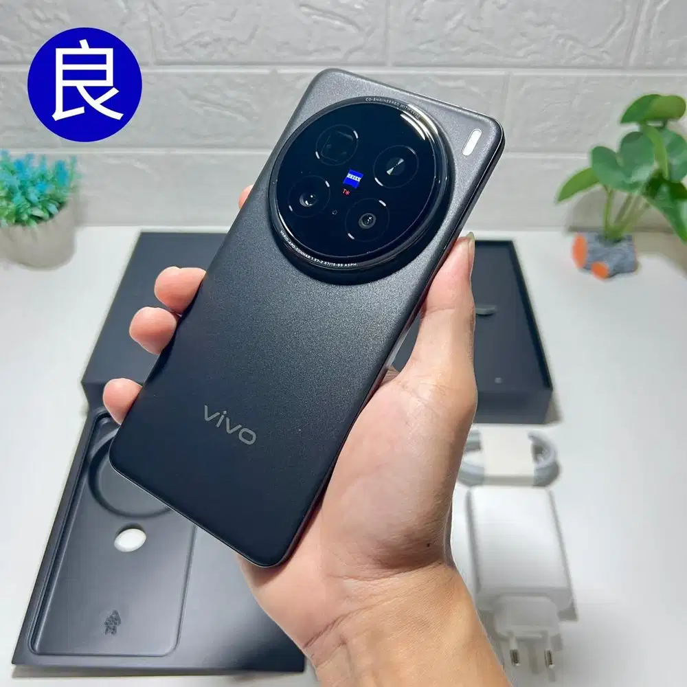 Vivo X200 Pro 16/512GB Black Garansi Resmi Indo Fullset Ori Mulus