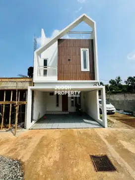 DEKAT MRT LEBAK BULUS DIJUAL RUMAH BARU DALAM CLUSTER DI CIRENDEU