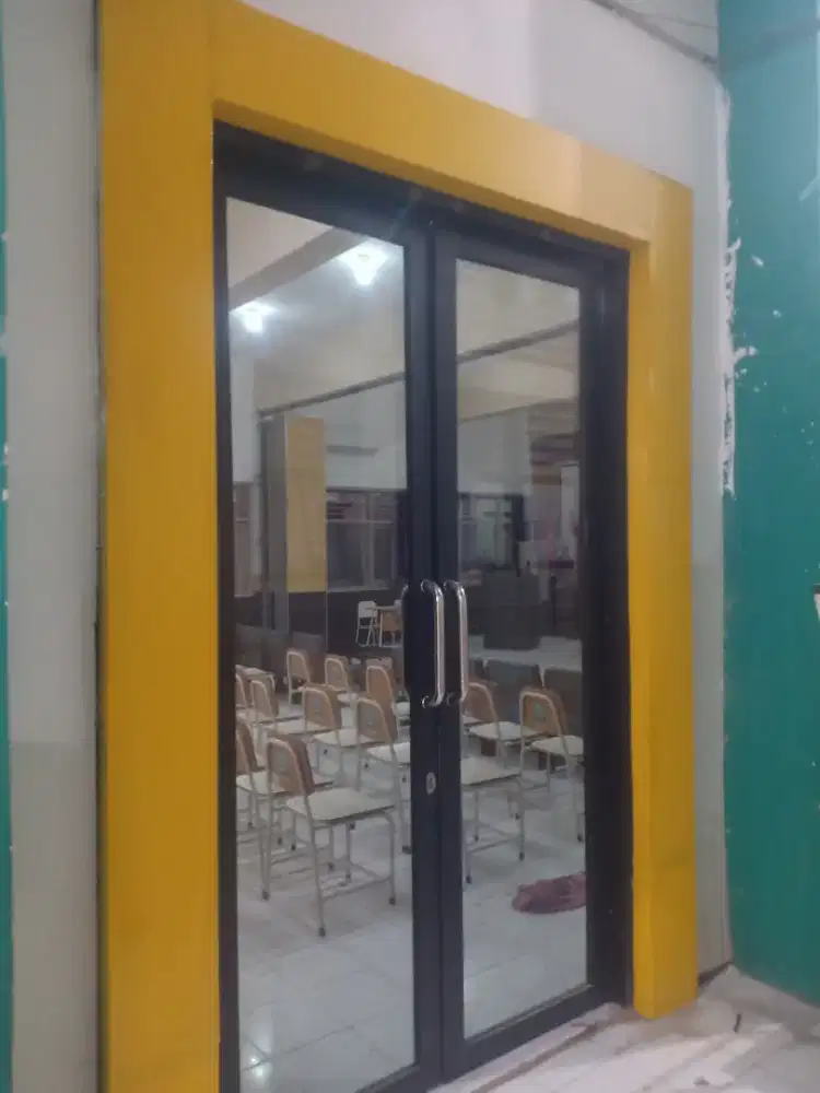 Plafon partisi kanopi alumunium Lis gypsum