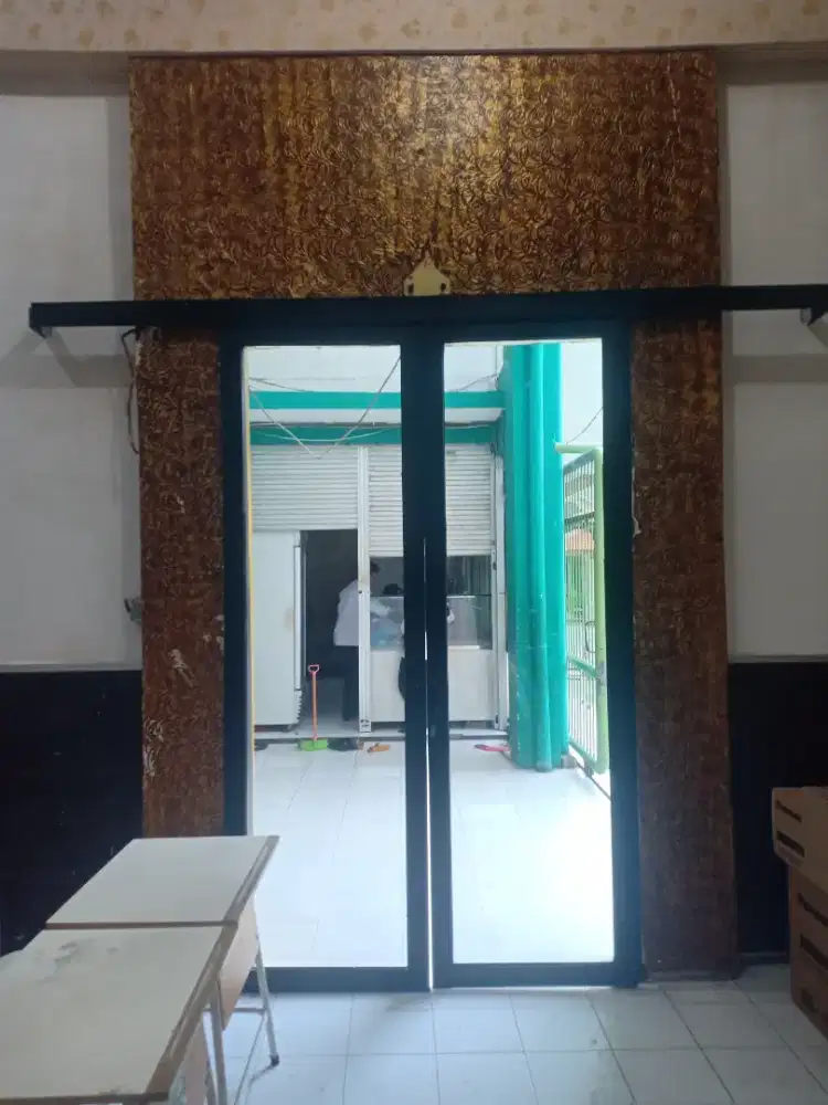 Plafon partisi PVC kanopi alumunium Lis gypsum