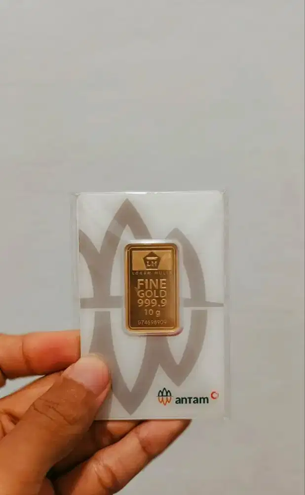 Logam Mulia Antam 10gr Emas 10g 10 murah investasi red mark rm