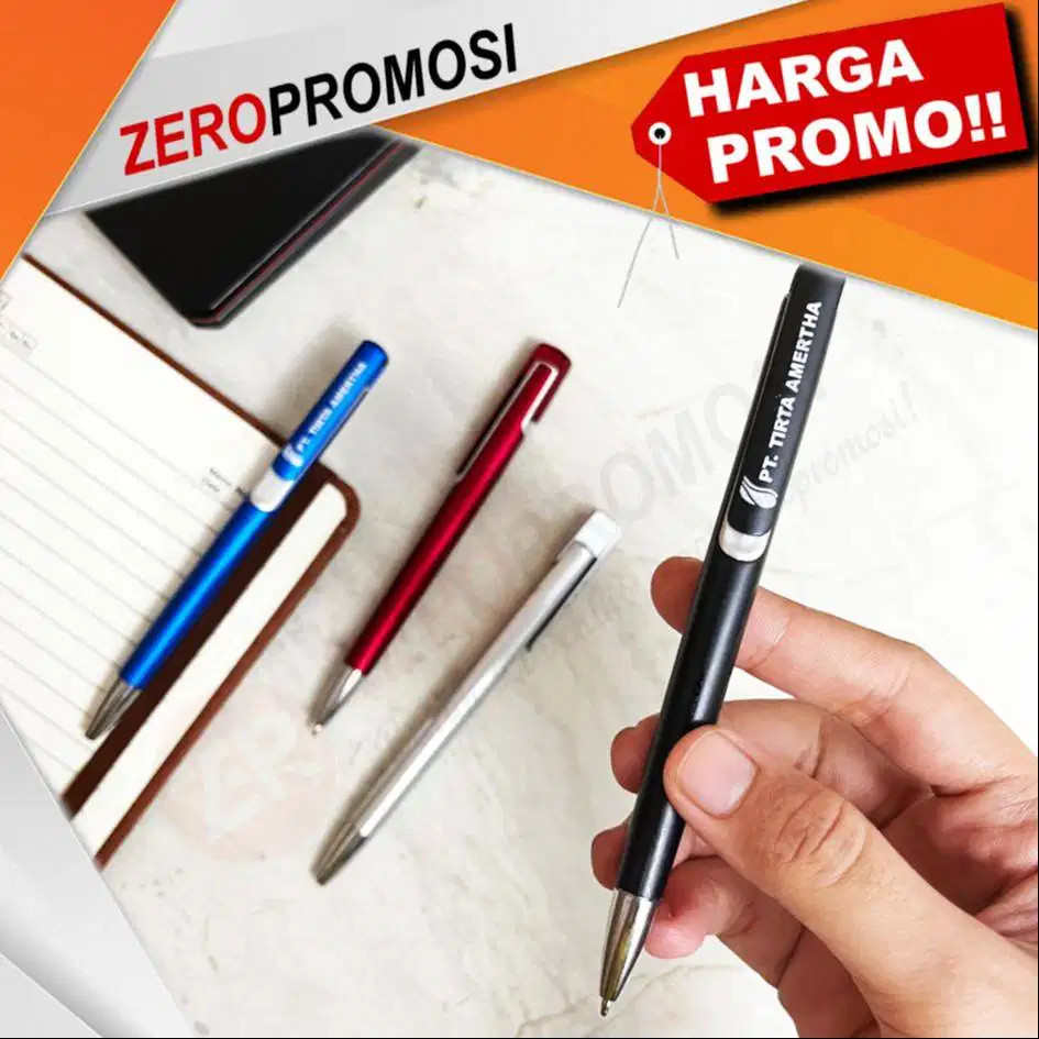 Souvenir Pulpen Plastik Custom