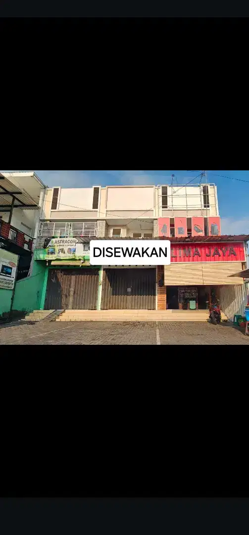 DIJUAL/DISEWAKAN RUKO 2 LANTAI DI DAERAH HITS MOJOKERTO